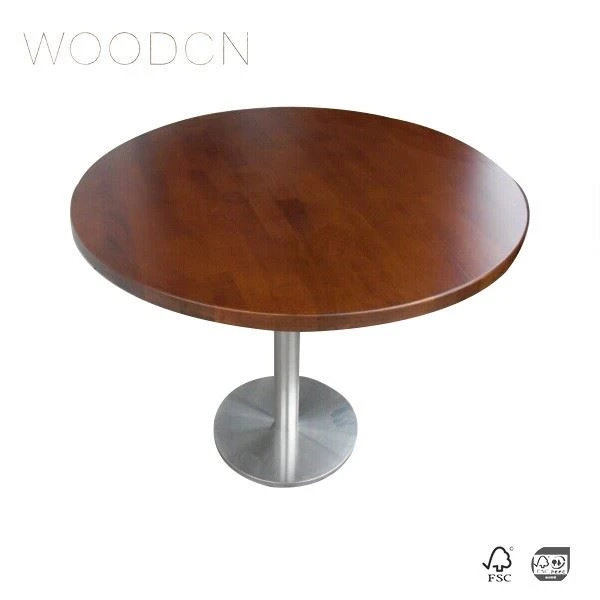 Beech Wood Edge Glued Style Square Dining Table Top Suppliers