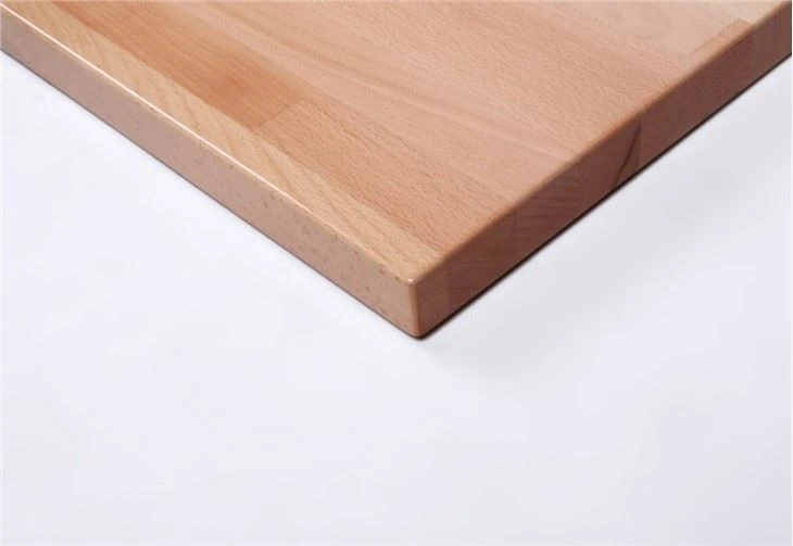 Beech Wooden Edge Glued Coffee Table Top Factory