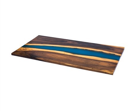 कार्यालय के लिए राल ठोस लकड़ी की मेज